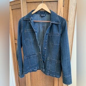 Vintage Contrast Jean Jacket -like new